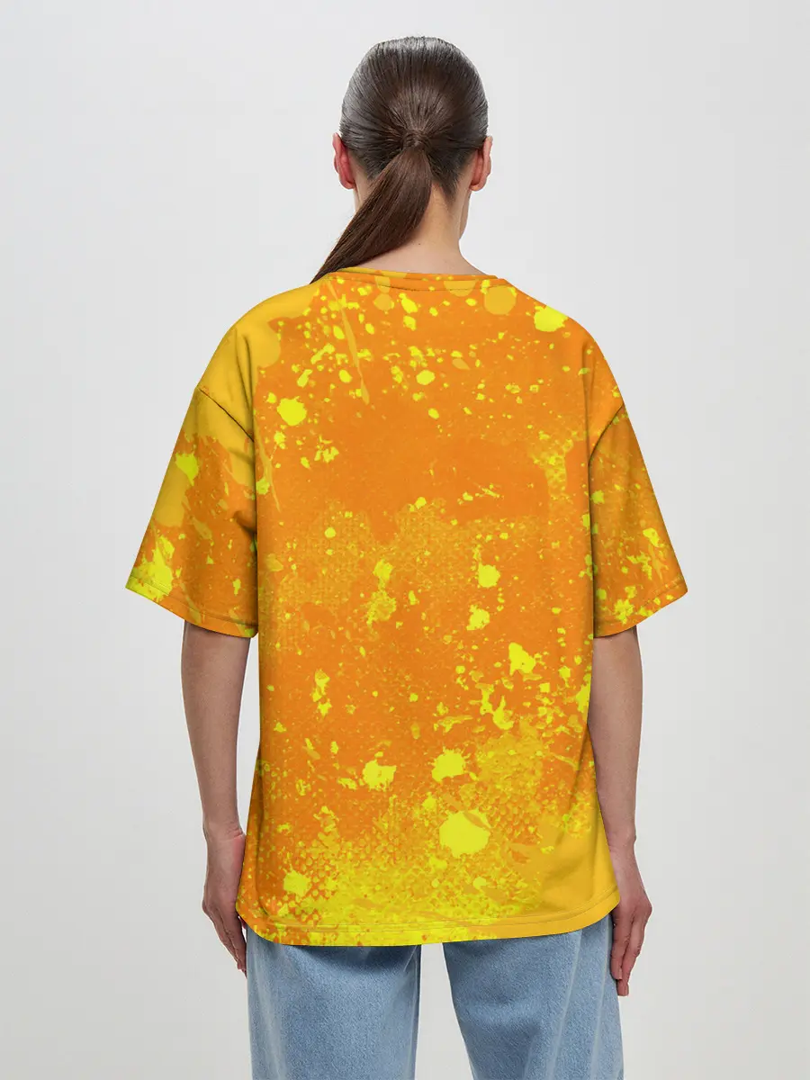 Женская футболка оверсайз / AMONG US - Pikachu