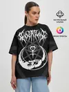 Женская футболка оверсайз / GHOSTEMANE