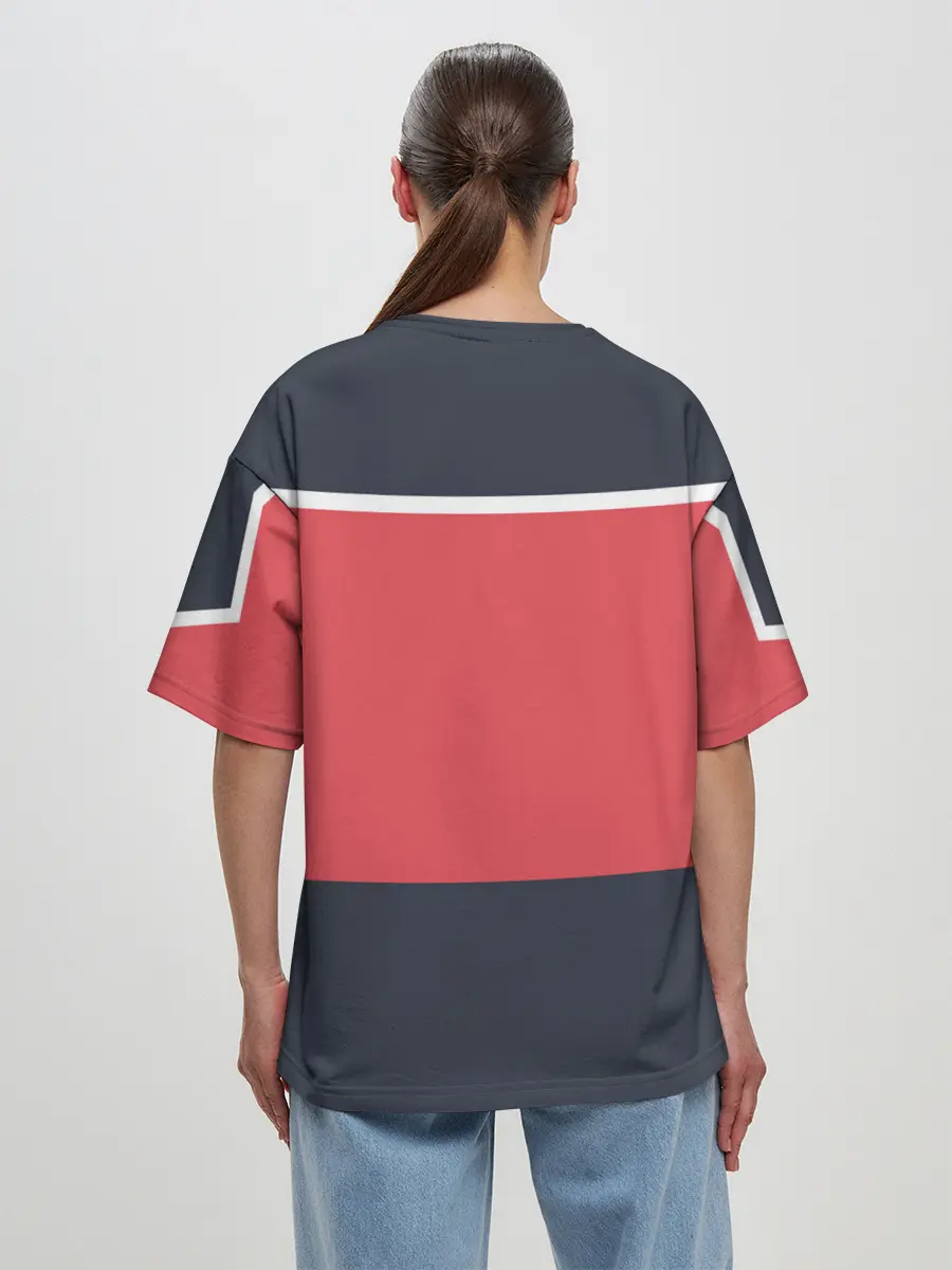 Женская футболка оверсайз / Звездный костюм № 1