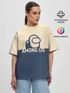 Женская футболка оверсайз / Among Us