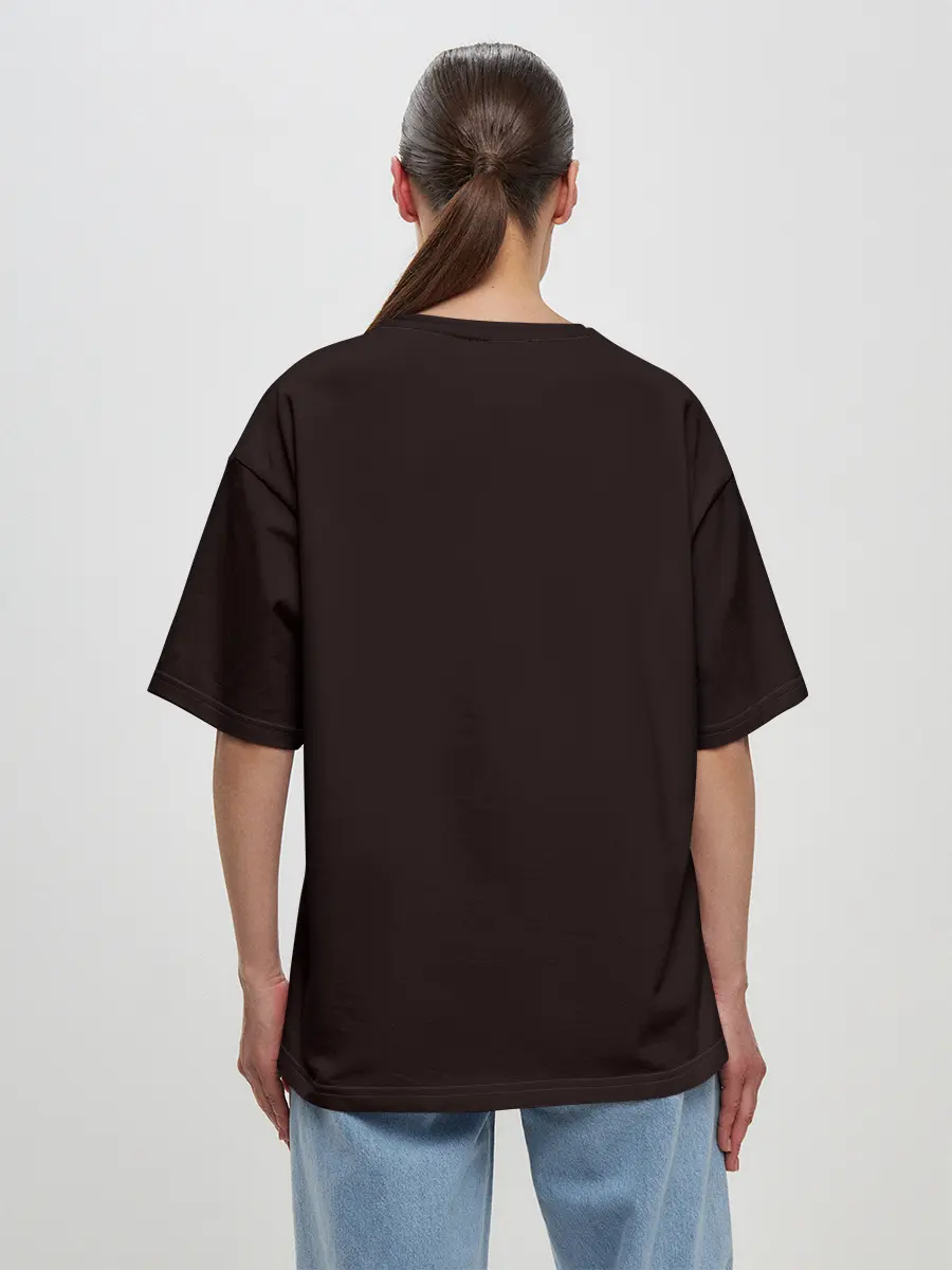 Женская футболка оверсайз / NEON SAMURAI