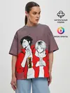 Женская футболка оверсайз / Haikyuu Шоё Хината