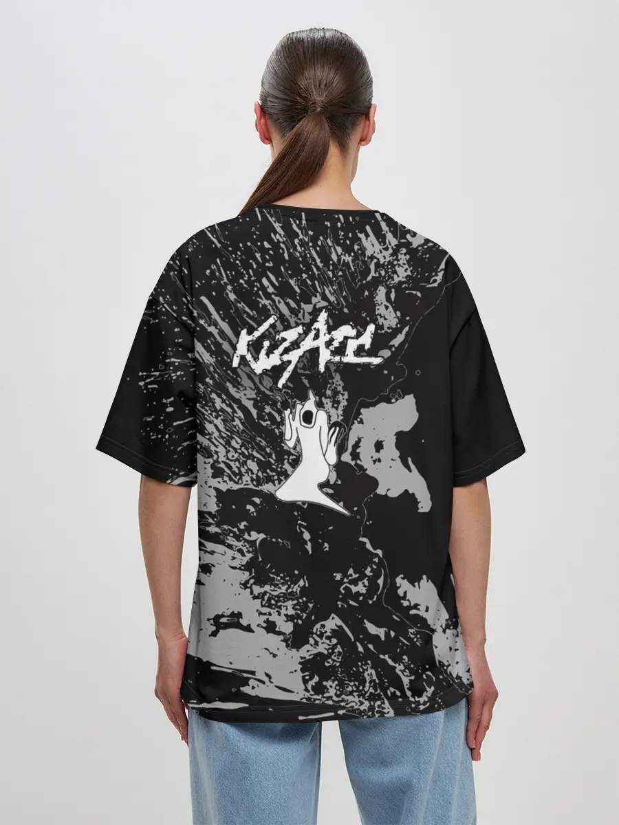 Женская футболка оверсайз / Haunted Family