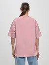 Женская футболка оверсайз / Незуко розовый