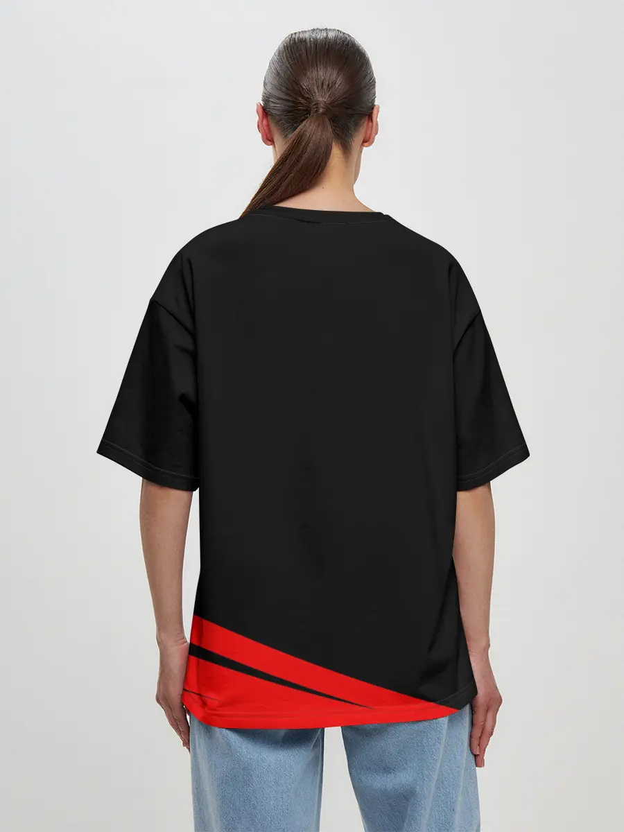 Женская футболка оверсайз / AMONG US - НЕ Я!