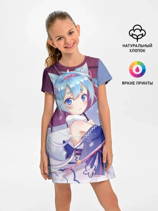 Детское платье / Хацуне Мику с зонтом