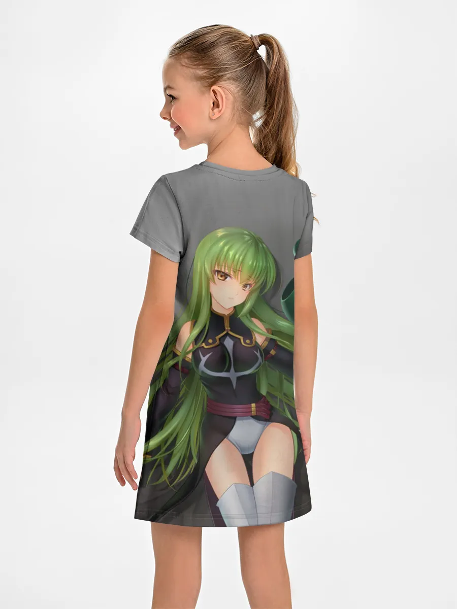 Детское платье / Code Geass art gray