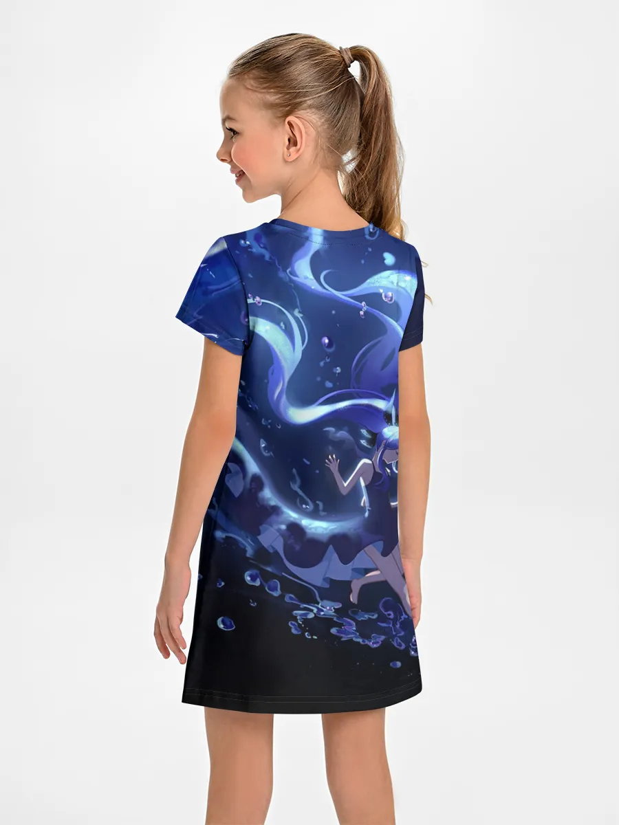 Детское платье / Вокалоид Мику Аква