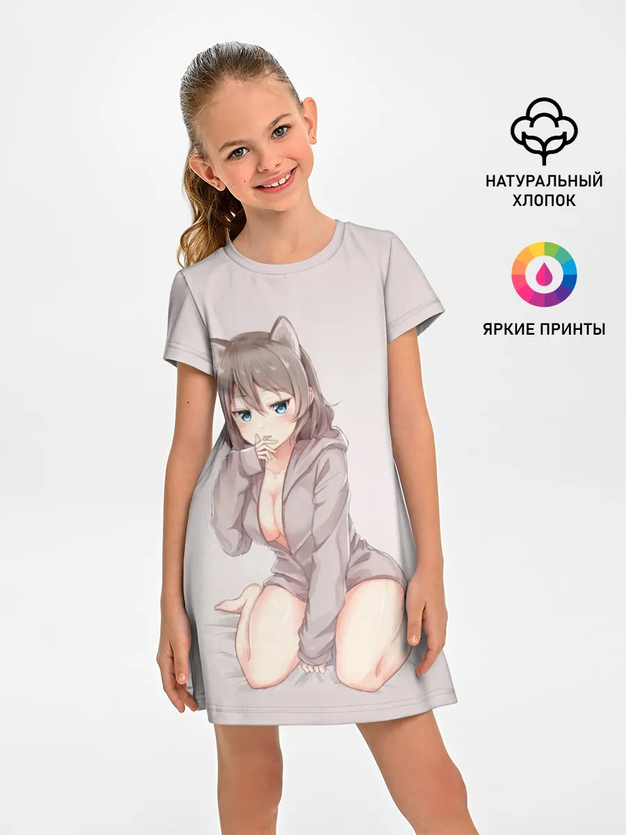 Детское платье / Аниме котёнок