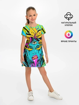 Детское платье / Психоделика