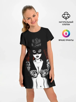 Детское платье / Девушка с тату