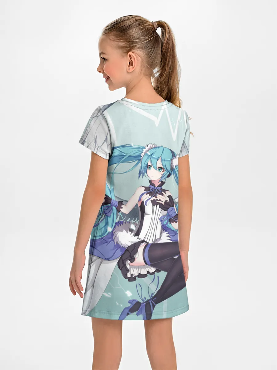 Детское платье / Хацуне Мику с крыльями