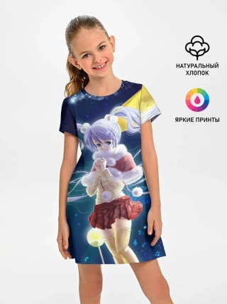 Детское платье / Зайчик и Хацуне Мику