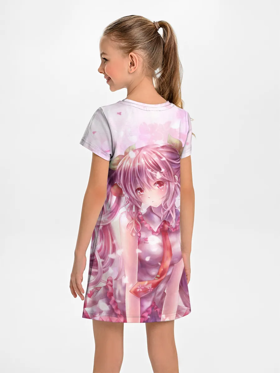 Детское платье / Ванильная Hatsune Miku