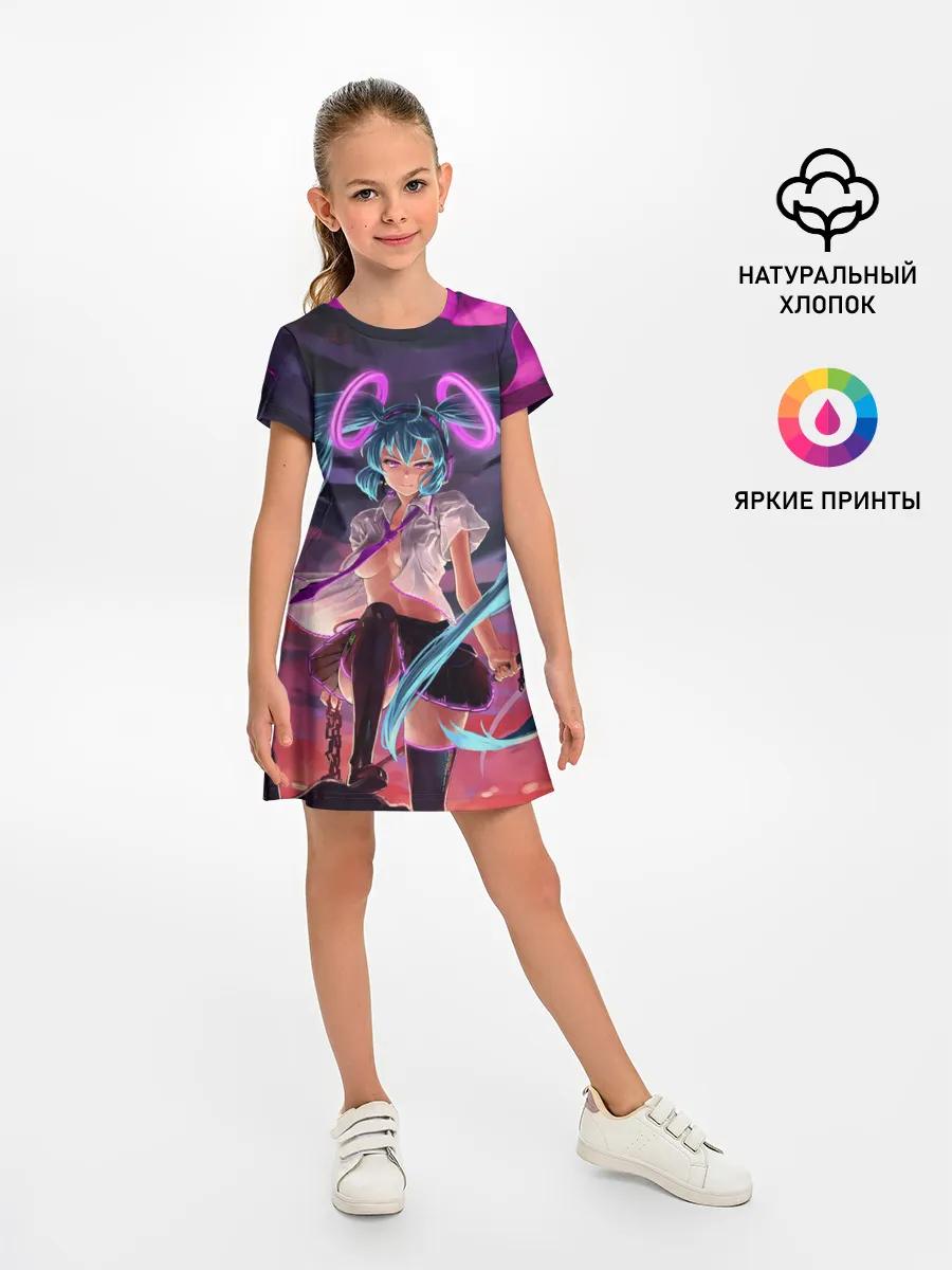 Детское платье / Geisga Hatsune Miku