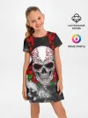 Детское платье / Skull and Roses