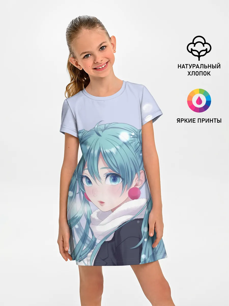 Детское платье / Hatsune Miku. Winter