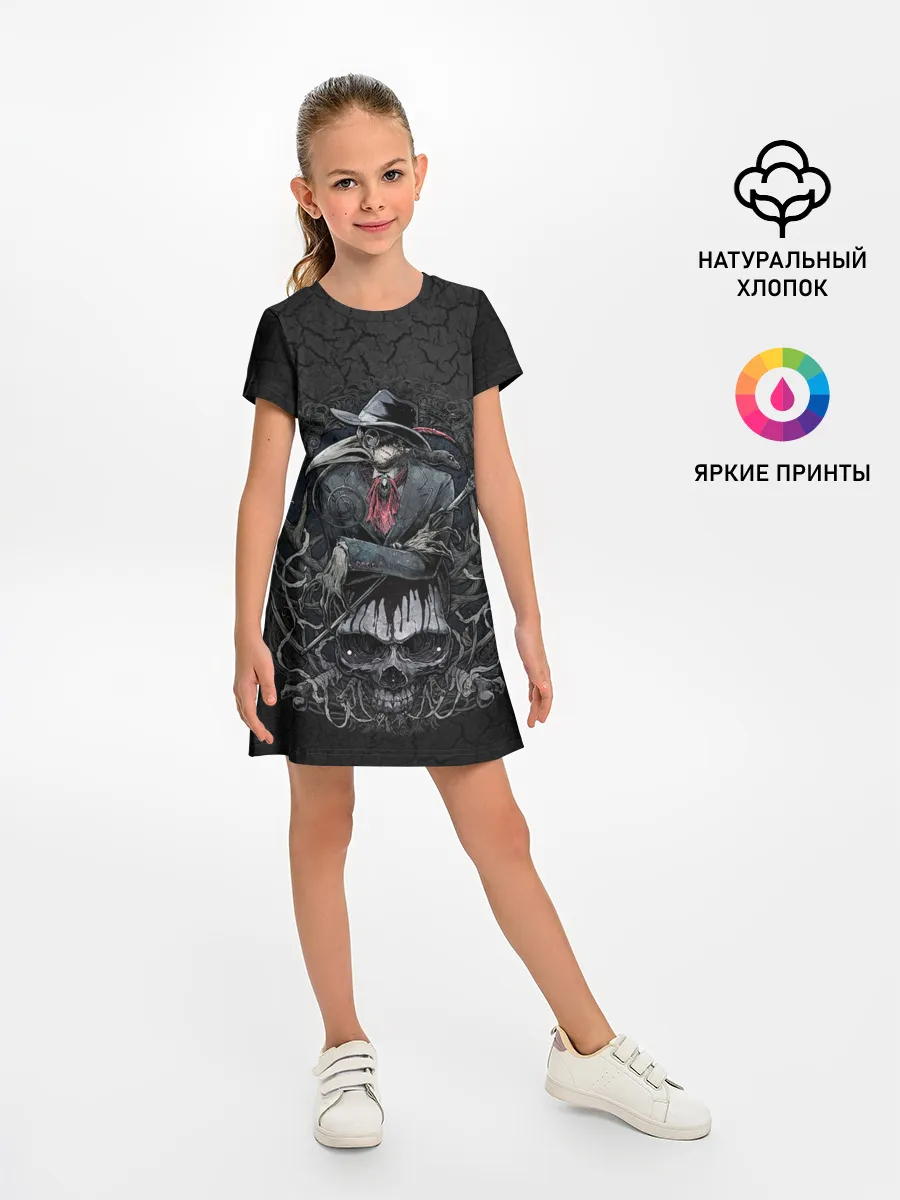 Детское платье / Plague Doctor and Skull