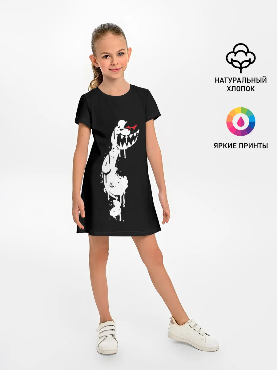 Детское платье / MONOKUMA в темноте