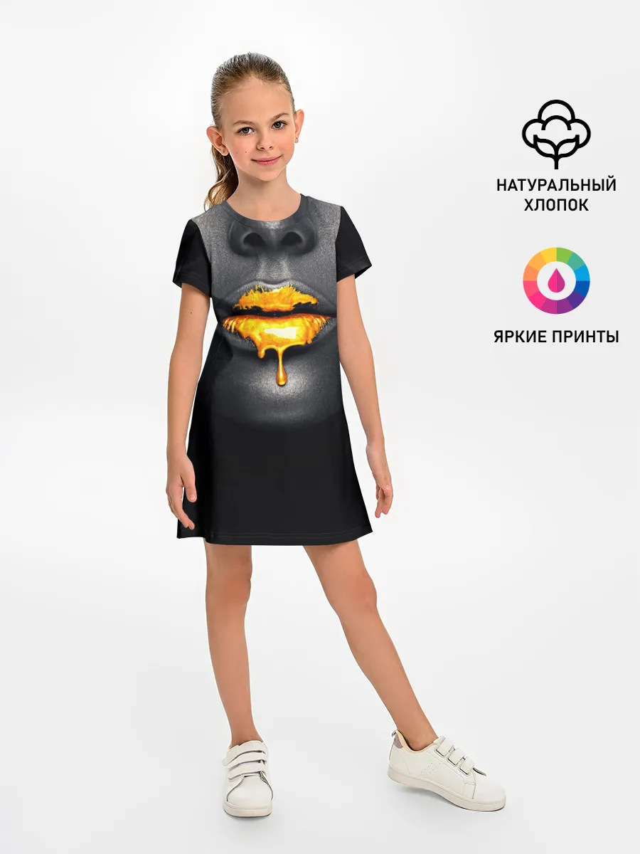 Детское платье / Мода: Губы