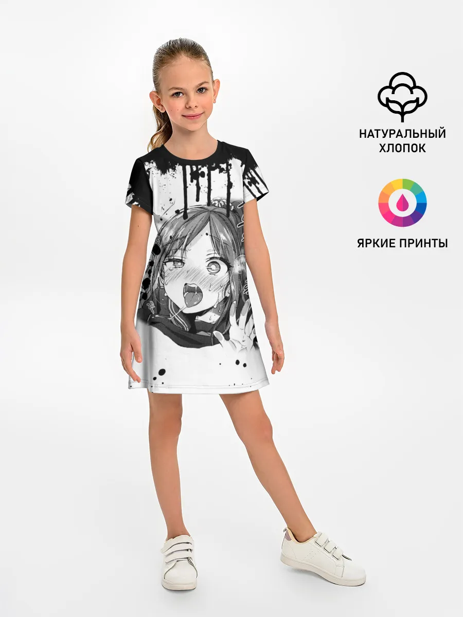 Детское платье / АХЕГАО с подтёками