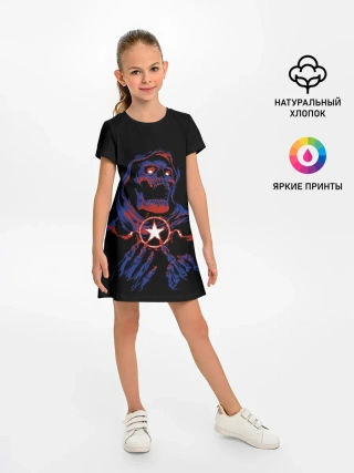 Детское платье / Skull Sum41