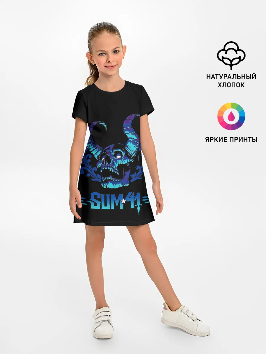 Детское платье / Horned skull