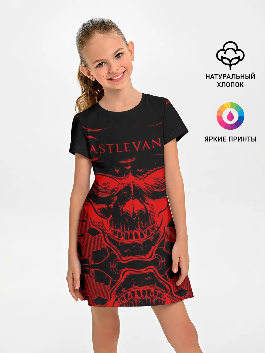 Детское платье / Castlevania red