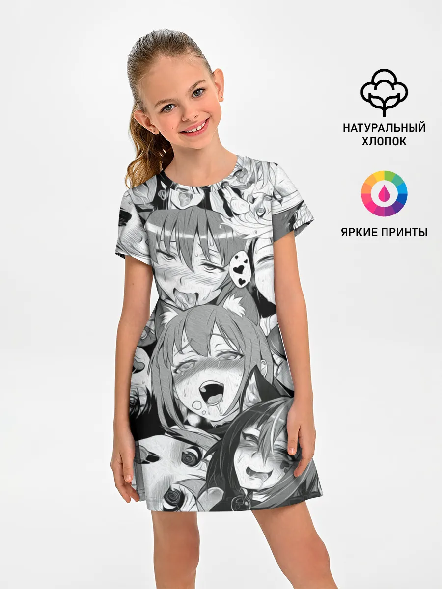 Детское платье / AHEGAO monochrome