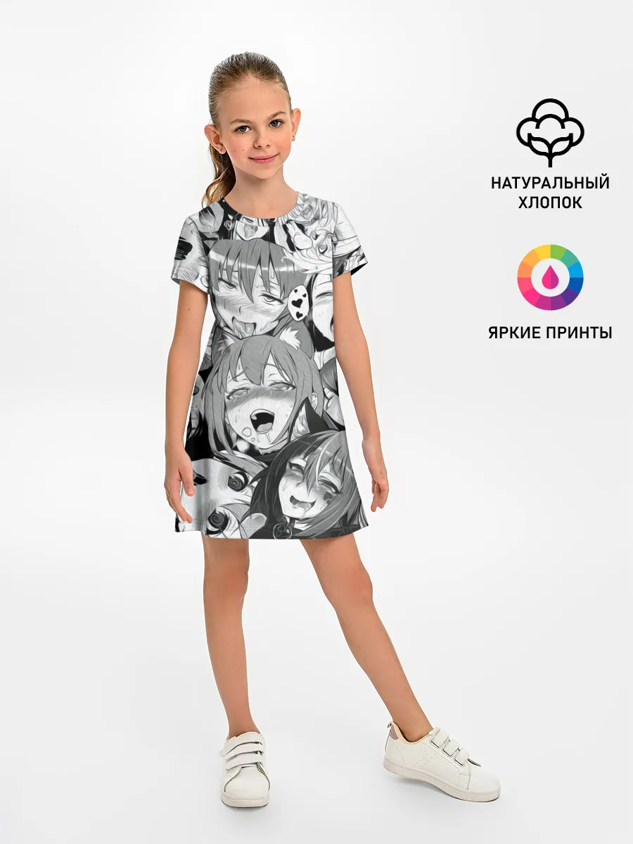 Детское платье / AHEGAO monochrome