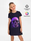 Детское платье / 3D Череп