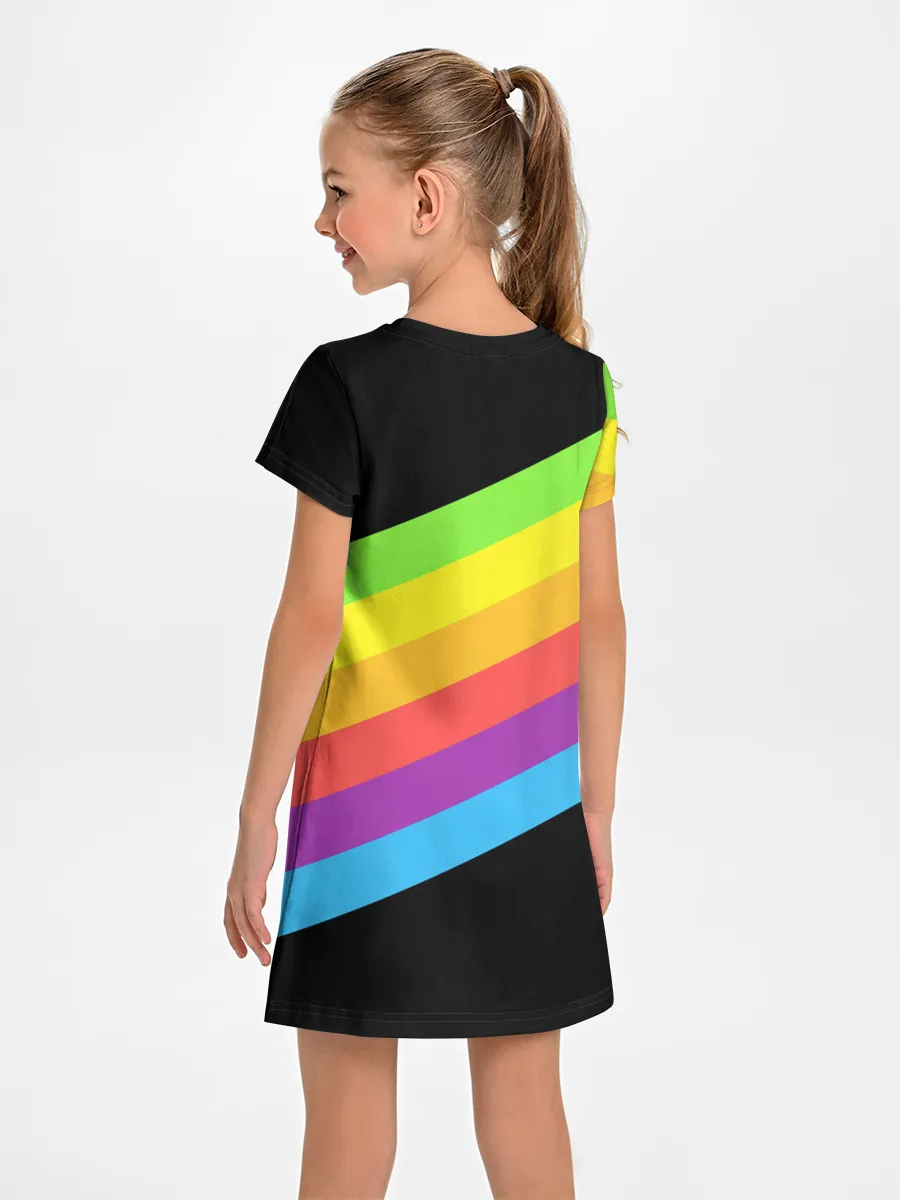 Детское платье / НЕОНОВЫЕ ЛИНИИ