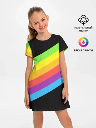 Детское платье / НЕОНОВЫЕ ЛИНИИ
