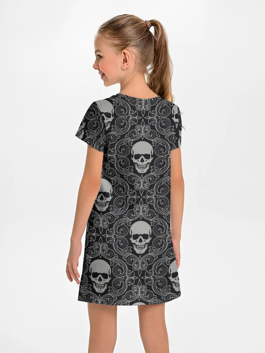 Детское платье / Орнамент Черепа