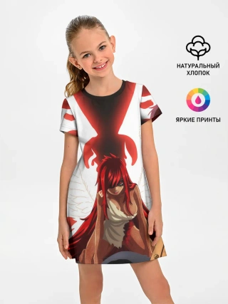 Детское платье / Эльза Фейри Тейл