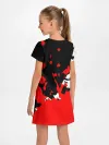 Детское платье / KILLA красные брызги