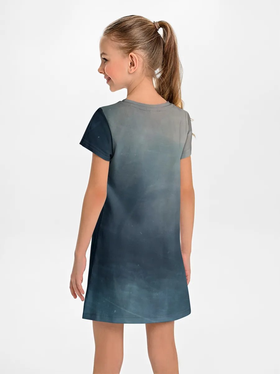 Детское платье / АКВА в свитшоте