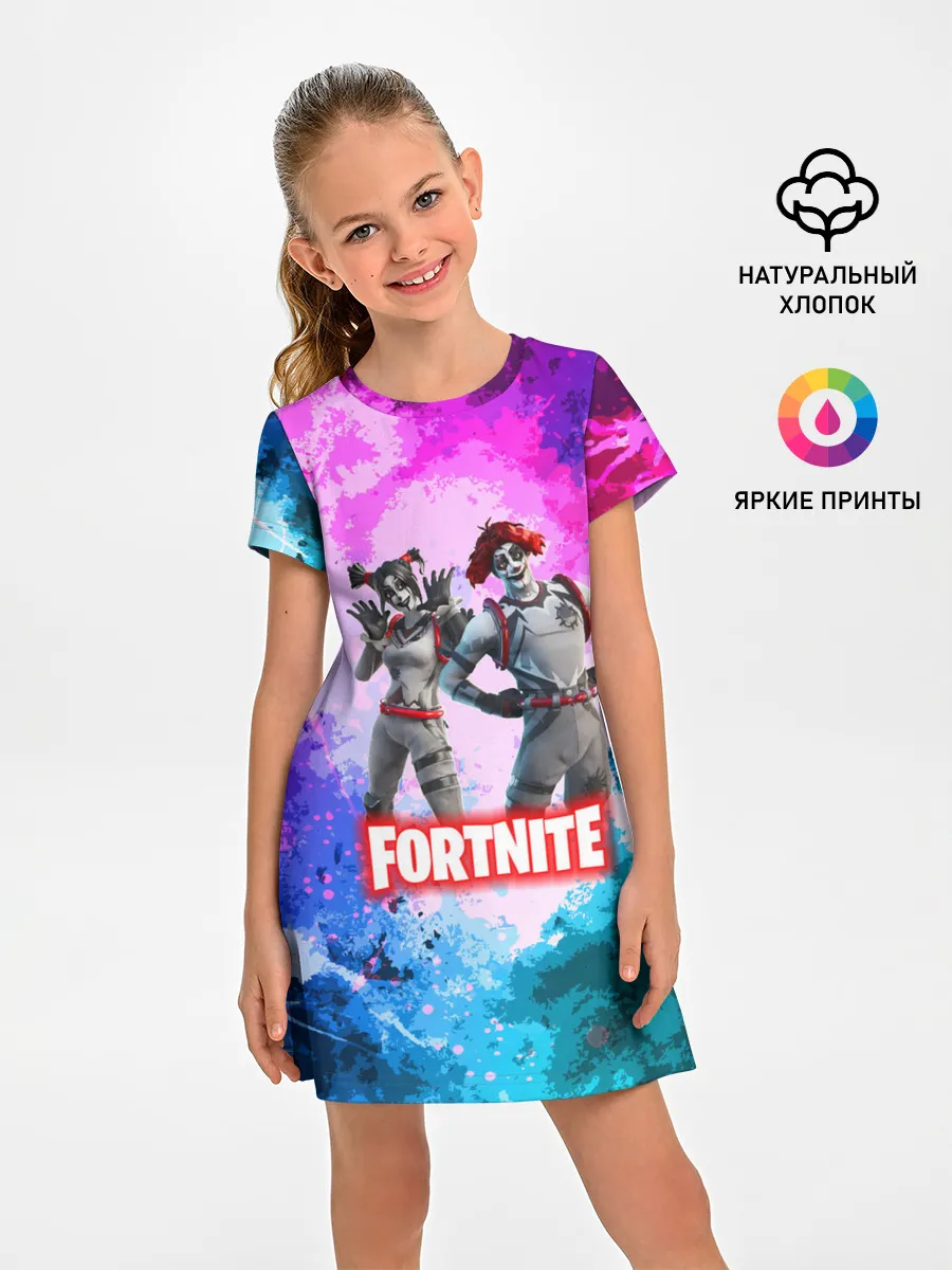 Детское платье / fortnite
