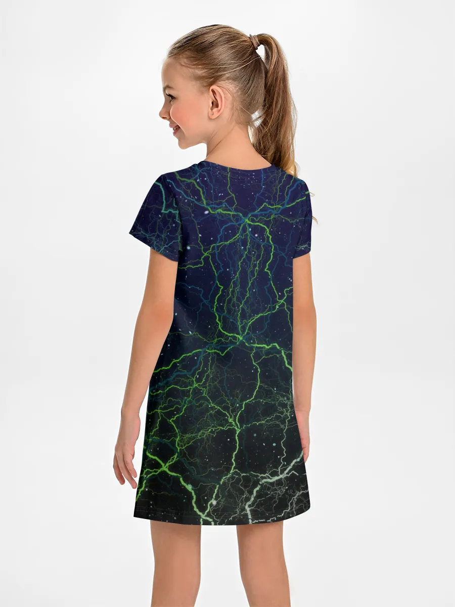 Детское платье / Fortnite Skull Trooper