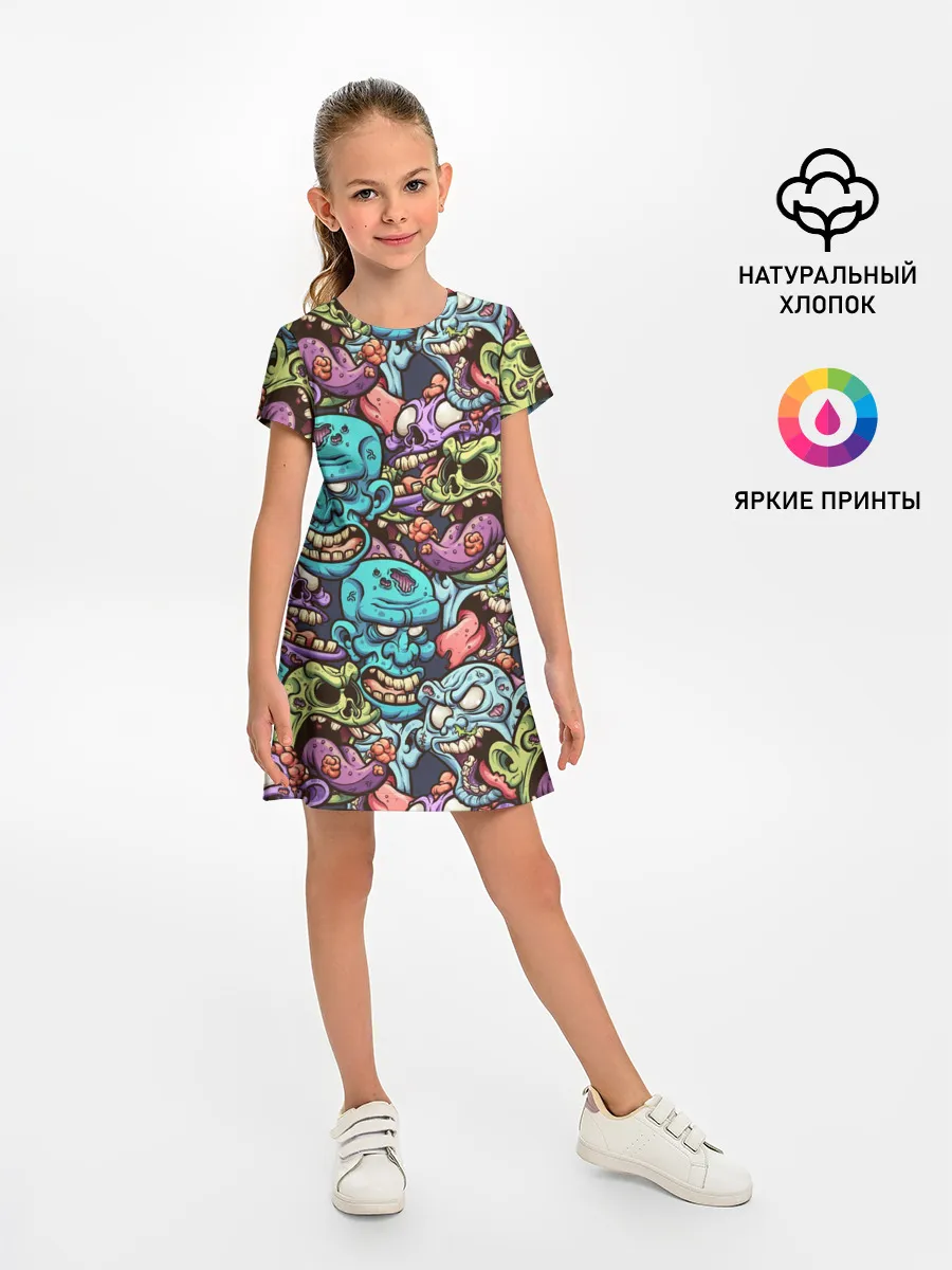 Детское платье / Зомби Паттерн