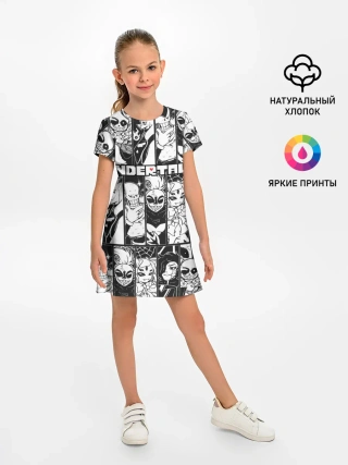 Детское платье / UNDERTALE