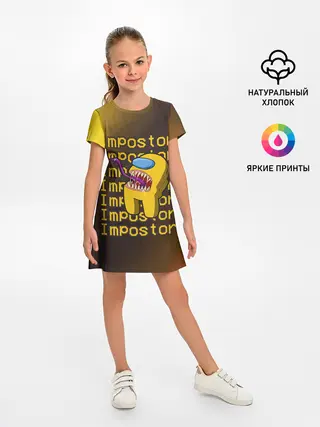 Детское платье / AMONG US - IMPOSTOR