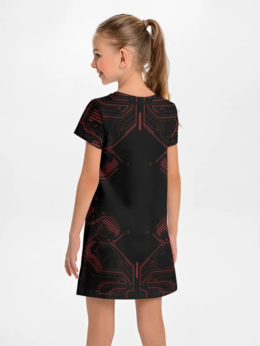 Детское платье / Цифровой киберскелет