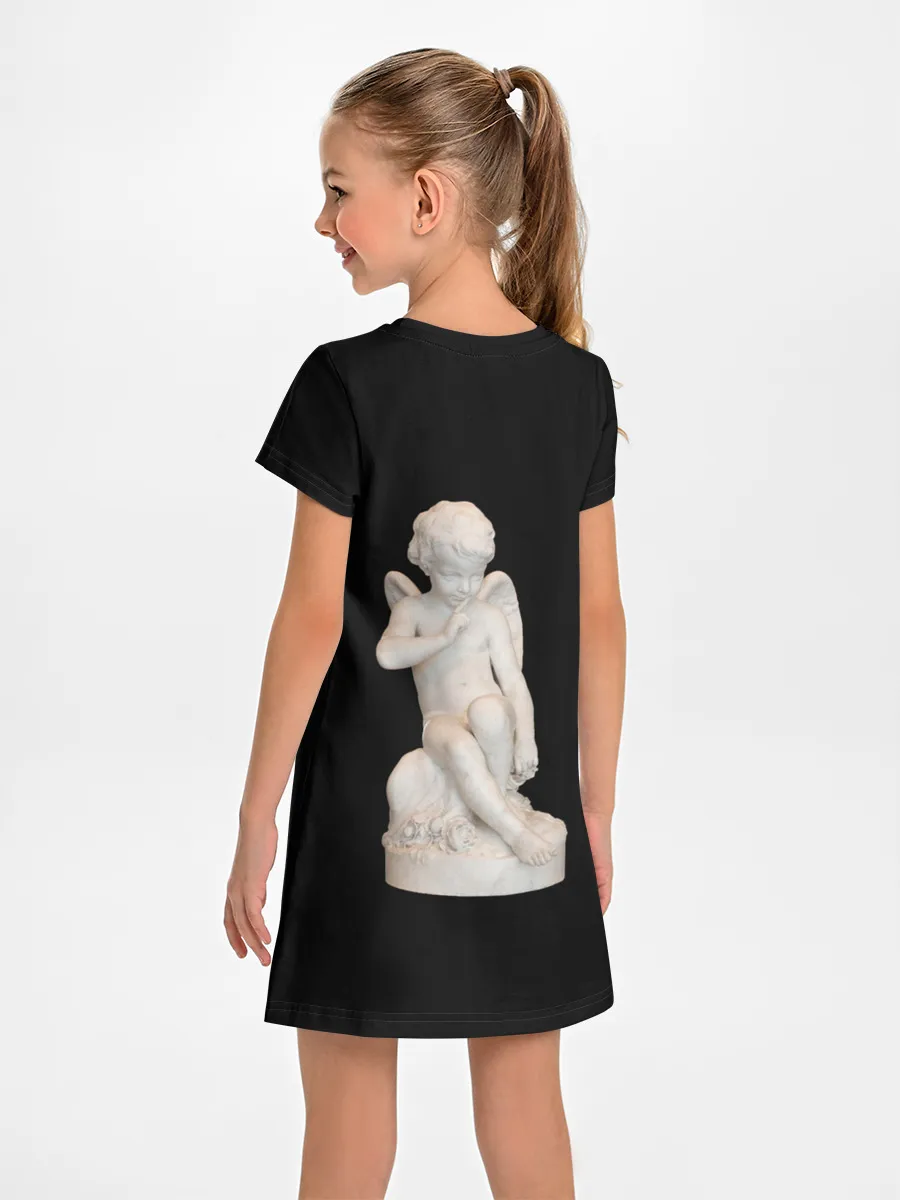 Детское платье / Амур Купидон грозящий