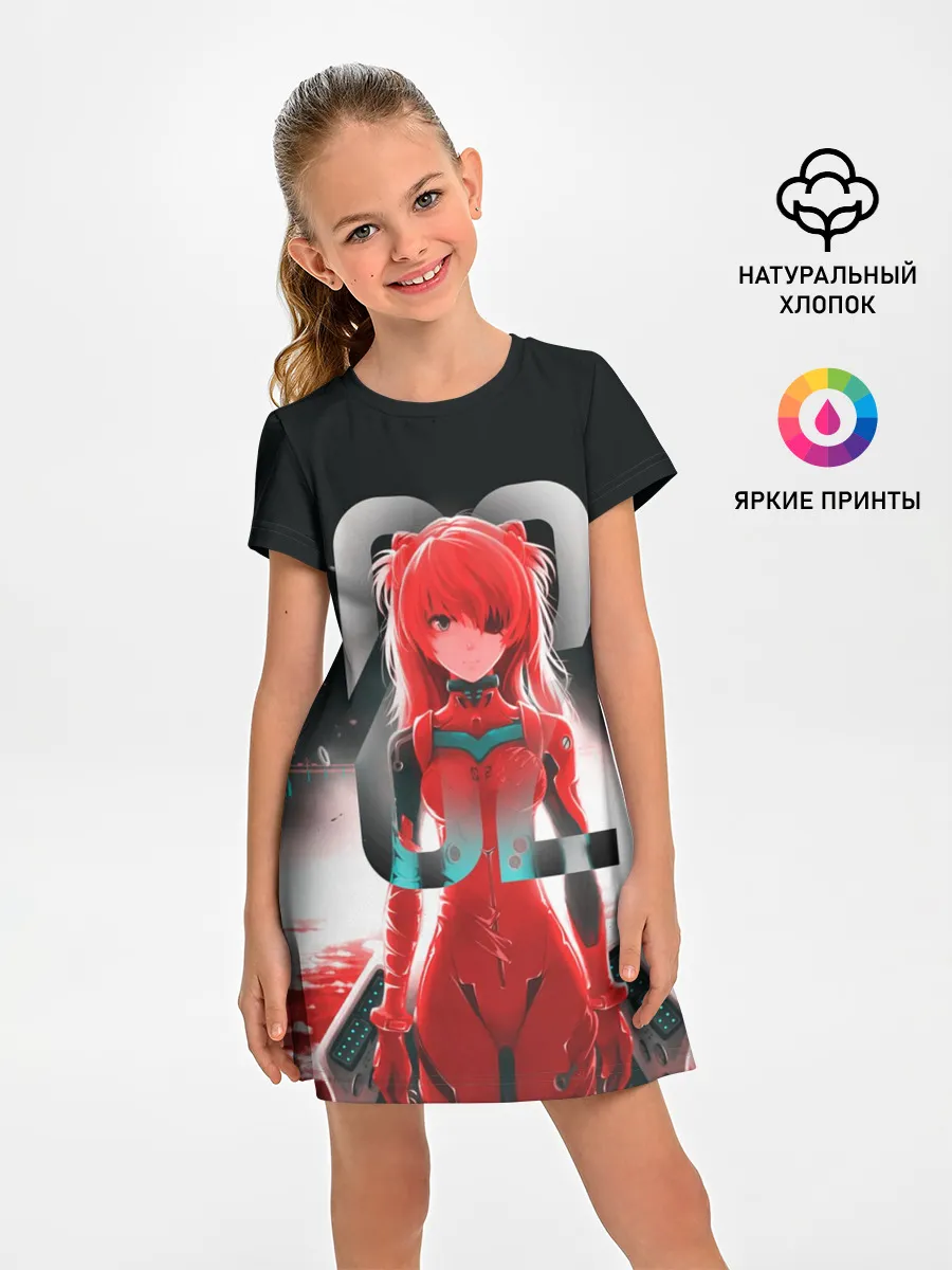 Детское платье / Asuka Langle Black