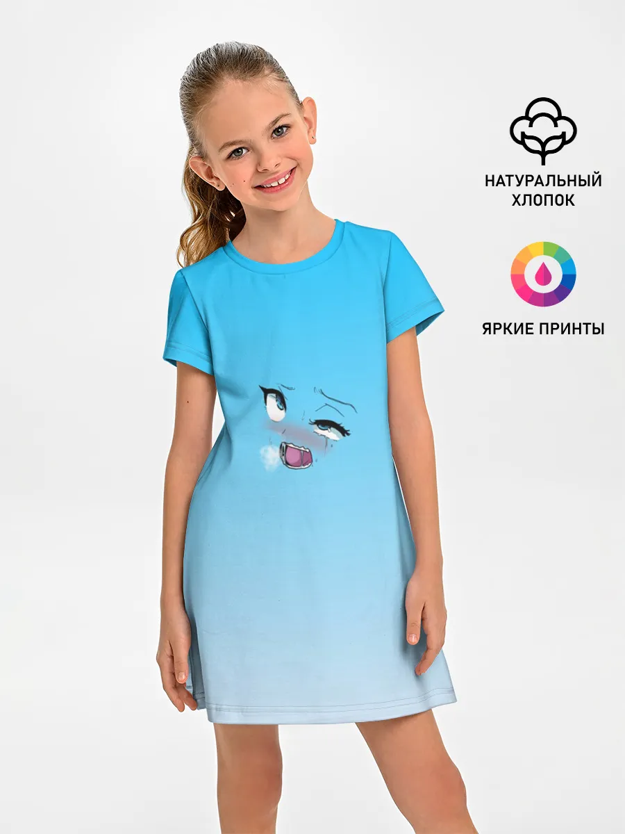 Детское платье / Ahegao Blue-eyed girl