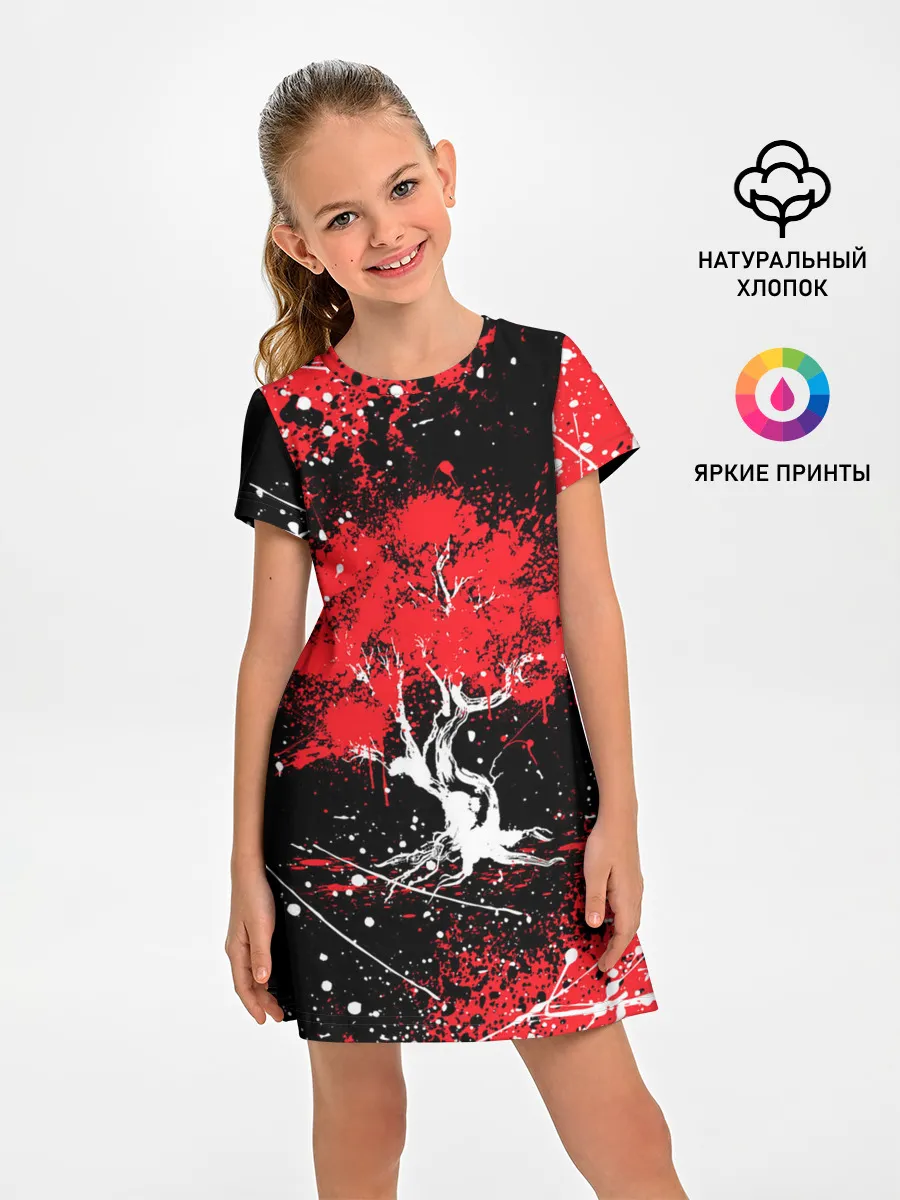 Детское платье / САКУРА | SAKURA | ВИШНЯ