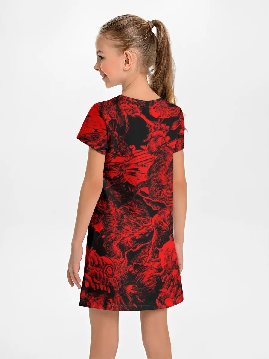 Детское платье / BERSERK skulls