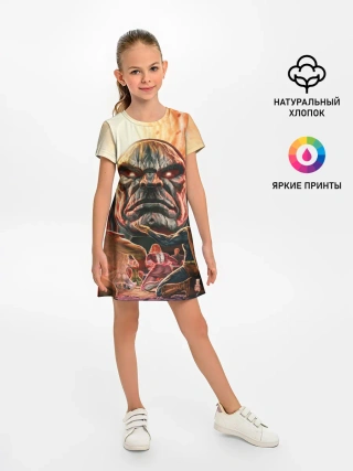 Детское платье / Darkseid | Дарксайд смотрит с высока