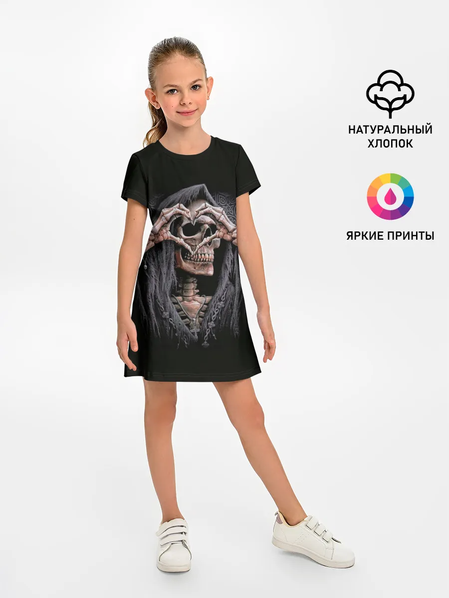 Детское платье / Skull Love